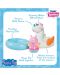 Jucărie de baie Tomy Toomies - Peppa Pig cu barcă cu unicorn - 2t