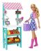 Set joc Barbie - Barbie cu o piață de fermieri - 1t