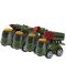 Set de jucării GT - Camioane militare cu inerție, 4 piese - 1t