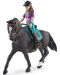 Set de joaca Schleich Horse Club - Clubul de echitatie Lisa si Furtuna - 1t