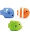 Jucării de baie Munchkin - Pește, schimbare de culoare, 3 buc - 1t