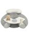 Scaun interactiv Mamas & Papas - Sit and Play, Welcome to the world, Grey - 1t