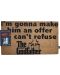 Covoras de intrare SD Toys Movies: The Godfather - An Offer he can't Refuse - 1t
