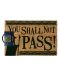 Covoras pentru usa Pyramid - The Lord Of The Rings - You Shall not Pass, 60 x 40 cm - 1t