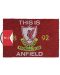 Covoras pentru usa Pyramid Football: Liverpool - This Is Anfield	 - 1t
