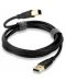 Cablu QED - Connect QE8217, USB-A/USB-B, 1.5m, negru - 1t