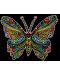 Tablou de colorat ColorVelvet - Fluture, 29,7 x 21 cm - 1t