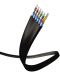 Cablu Real Cable - HD-ULTRA HDMI 2.0 4K, 1m, negru/argintiu - 2t