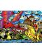 Tablou de colorat ColorVelvet - Dragon, 47 x 35 cm - 1t