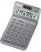 Calculator de birou Casio - JW-200SC, Afisaj cu 12 cifre, gri metalic - 1t