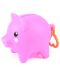 Pușculiță  Boti Pocket Money Piggies - Roz, cu accesorii - 4t