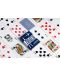 Cărți de joc Aviator - Poker Standard index albastru/roșu pe spate - 4t
