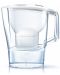 Cană de filtrare apă BRITA - Aluna Cool Memo, 2,4 l, albă - 2t