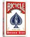 Cărți de joc Bicycle - Bridge Standard Index albastru/roșu pe spate - 1t