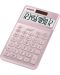 Calculator de birou Casio - JW-200SC, Afisaj cu 12 cifre, roz metalic - 1t