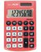 Calculator Milan - Pocket, 8 cifre, rosu - 1t