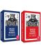 Cărți de joc Cartamundi - Poker, Bridge, Rummy spate albastru/roșu - 1t