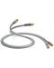 Cablu pentru boxe QED - Performance Audio 40i, 4x RCA, 2 m, gri - 1t