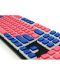 Taste pentru tastatura mecanica Ducky - Pudding, rosii/albastre - 2t