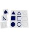 Acool Toy Cards - Cu forme geometrice pentru cabinetul de geometrie Montessori	 - 2t