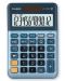 Calculator Casio MS-100EM de masa, 10 dgt, albastru metalic - 1t