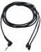 Cablu pentru căști Shure - EAC64BK, MMCX/3,5 mm, 1,62 m, negru - 3t