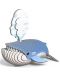 Eugy - Balena albastră Figura de carton - 2t