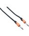 Cablu Bespeco - SLJJ030, TS, 0.3m, portocaliu/negru - 1t