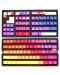 Capace pentru tastatura mecanica Ducky - Afterglow, 108-Keycap Set - 2t