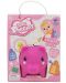 Pușculiță  Boti Pocket Money Piggies - Roz, cu accesorii - 1t