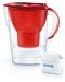 Cană de filtrare apă BRITA - Marella Cool Memo, 2.4l, roşie - 1t