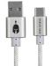 Cablu Spartan Gear – Type C USB 2.0, 2m, alb - 1t