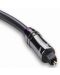Cablu QED - Graphite optic de performanță, 2x Toslink, 1,5 m, negru - 3t