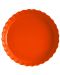 Formă ceramică pentru prăjituri Emile Henry - 2.8 L, 32 cm, portocaliu - 2t