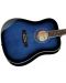 Chitara Harley Benton - D-120TB, clasica, albastra/neagra - 4t