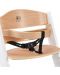 Scaun de masa pentru copii KinderKraft - ENOCK de lemn/picioare albe - 5t