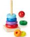 Jucărie clasică de stivuire Melissa & Doug - Curcubeu - 2t