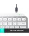 Tastatură Logitech -  MX Keys Mini for Mac, wireless, gri - 8t