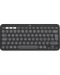 Logitech Keyboard - Pebble Keys 2 K380s, fără fir, ISO Layout, Graphite - 1t