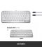 Tastatură Logitech -  MX Keys Mini for Mac, wireless, gri - 10t