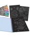 Caiet de colorat cu pagini negre Nebulous Stars - Izadora - 2t