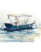 Set de pictură cu diamante  TSvetnoy - Lonely Boat - 1t