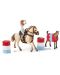 Set de figurine  Schleich Horse Club - Primii pași în fermă - 2t