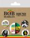 Set insigne Pyramid - Bob Marley - 1t