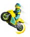 Constructor Lego City - Stuntz, motocicletă cascadoră Cyber (60358) - 6t