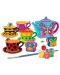 Set de colorat Felyx Toys - Set de ceai din ceramică, Fluturi, 15 piese - 2t