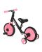 Bicicleta de echilibru Lorelli - Energi 2in1, Black & Pink - 3t
