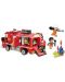 Set constructie Qman Mine City - Camion de pompieri - 2t