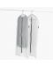 Set de 2 huse pentru haine Brabantia - 60 x 100 cm, Transparent/Grey - 3t