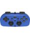Controller Hori - Wired Mini Gamepad, albastru (PS4) - 2t